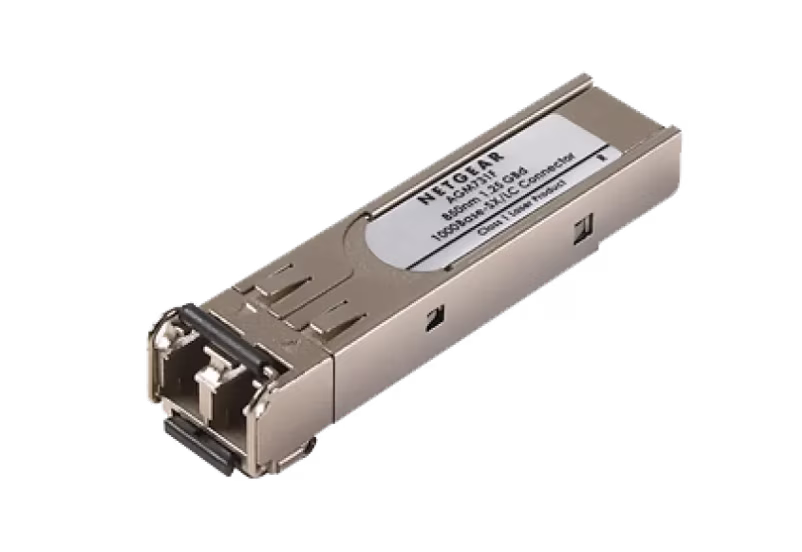NETGEAR SFP 1G Ethernet Fiber Modül, Yönetilebilir Switch’ler için