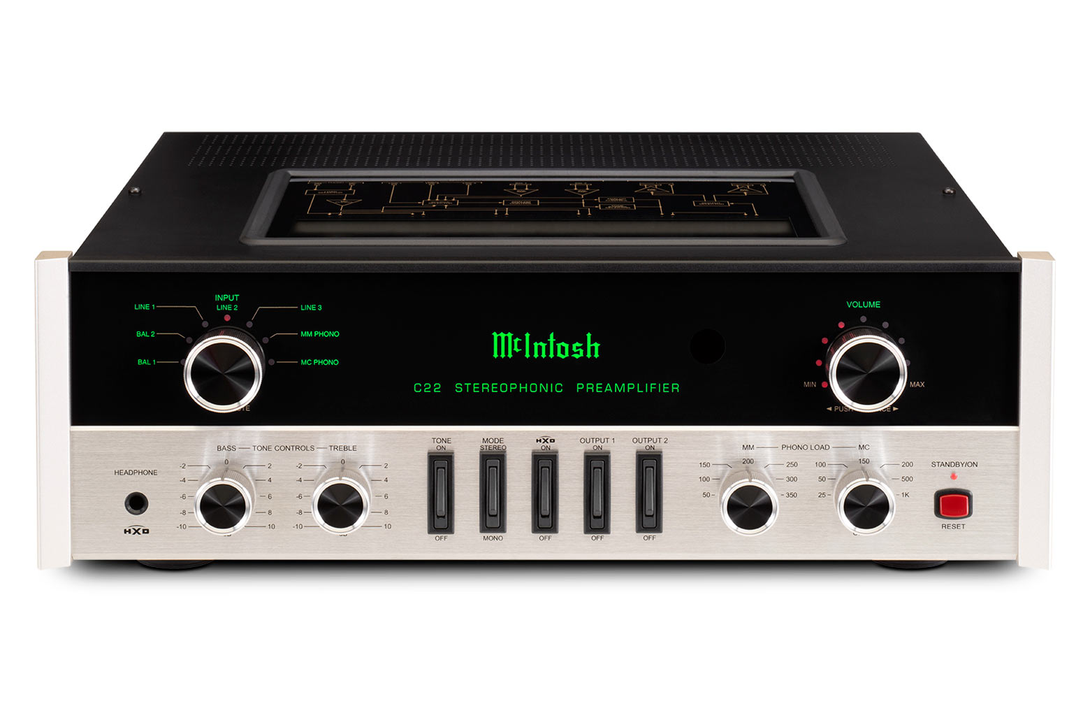 McIntosh C22 MK V Lambalı 2 Kanal Preamplifikatör