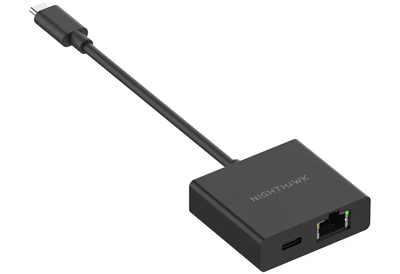 NETGEAR Nighthawk USB-C – Ethernet Adaptörü (USB2ETH)